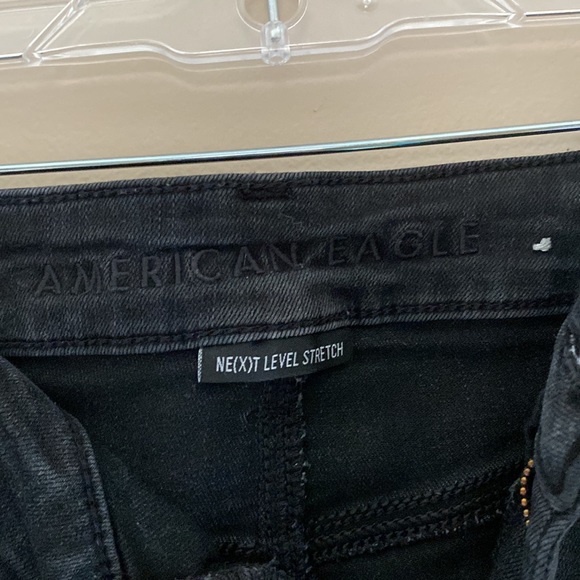 Black stretch American Eagle jeans - Picture 2 of 3